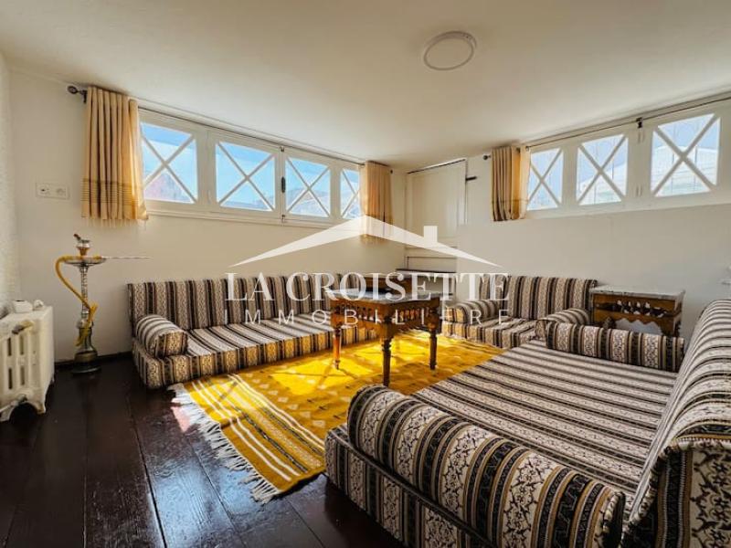 Appartement meublé S+3 avec piscine à La Marsa